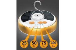 China 160W Rechargeable UFO Bulb Solar Lamp for Indoor Use White Light supplier