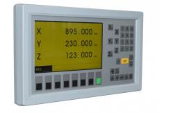 China Easson 3 Axis Optical Rulers With LCD Dro  Grey Shell supplier