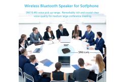 China Na200b Bluetooth USB Conference Speakerphone 81dB-90dB For 8-10 People supplier
