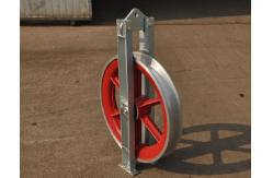 China Bundled Power Line Construction Tools Aluminum Sheave Conductor Blocks supplier