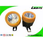 10000lux Rechargeable Led Mining Cap Lamp 3.8Ah Battery Capacity With USB Charger