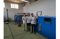 China Electric Double Twist Wire Stranding Machine 15HP Controlled Inverter supplier
