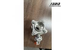 China 2'' Three Piece Ball Valve CF3M Manual Valve Butt Weld Connection supplier