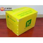 China Printable Reusable Yellow Corrugated Plastic Totes manufacturer