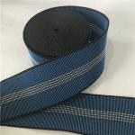 Blue Polypropylene Sofa Elastic Webbing Consistent Color And Fastness for sale