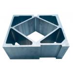 Structural Aluminum Beam / Industrial Aluminium Profile Steel Polished Suface Treatment for sale
