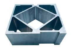China Structural Aluminum Beam / Industrial Aluminium Profile Steel Polished Suface Treatment supplier