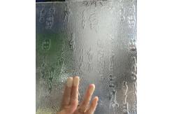 China 3mm-15mm Polished Edge Customized Patterned Tempered Glass For Office And Windows supplier