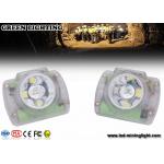 Cordless Rechargeable Mining Headlamps Cree Led , Coal Miners Helmet Light Explosion Proof for sale