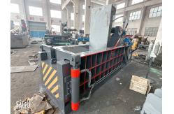 China 200 Tons Power Scrap Metal Baler Machine PLC Control Remote Control supplier