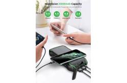 China 26800mAh Portable Solar Powerbank With Wireless Function IPX7 Waterproof supplier