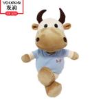 Zodiac Cow Plush Doll Cartoon Little Cow Stuffed Animal Plush Toys for sale
