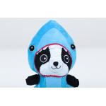 Blue Shark Hat Plush Dog Toys , Lovely Design Plush Dog Stuffed Animal