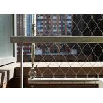 Infill Balustrade Handrail Stainless Steel Cable Mesh Anti Corrosive Anti Rust for sale