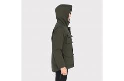 China Fleece Men's Heated Jacket Rechargeable Electric Heated Clothes for Hiking supplier