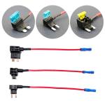 ATO ATC Blade Fuse Tap for 2 Circuits with cables