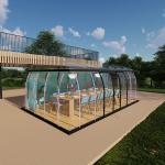 PC Polycarbonate Bubble Tent House for sale