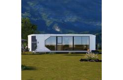China Minimalist Tech Style Ecocapsule Tiny House Steel Structure Sandwich Panel House supplier