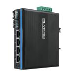 Industrial Network Switch 6 Port Fast Ethernet 10/100Mbps Fiber Network Realtek Unmanaged for sale