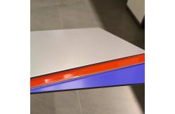 China Polyethylene Aluminum Composite Panel For Large Widths 1220mm-1570mm supplier
