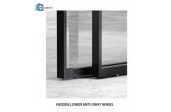 China Home Aluminum Alloy Doors And Windows , Custom Tempered Glass Sliding Door supplier
