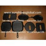 Cast Iron Frying Pan/Cast Iron Skillet &Grill Pan/Cast Iron Camp Oven for sale