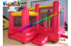 China Mickey Mouse Inflatable Bounce Houses , Small Jumping Castle With Repair Kit supplier