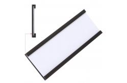 China Plastic C Channel Magnetic Label Holder Multipurpose For Cabinet Locker supplier