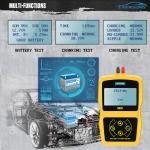 CE Car Diagnostic Tester BT360 12V Digital Automotive Battery Tester Analyzer