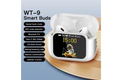 China WT-9 Touch Screen Bluetooth Wireless Earphones Rechargeable APP Control supplier