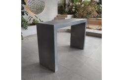 China Outdoor GRC Concrete Table Chair Bench Irregular Shape Garden Furniture Set supplier