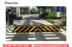 China Carbon Steel Frame Hydraulic Spike Roadblocker Traffic Road Blocker Barrier Machine supplier