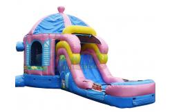 China Teapot Inflatable Combo Bounce Slide Custom Made Blow Up Attractions Structures supplier
