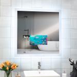 32Inch Full Length Led Bathroom Mirror With TV Convenient Customizable for sale
