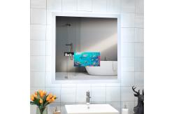 China Rectangle Wall Mounted Smart TV Mirror Defogger Space Saving High Visibility supplier