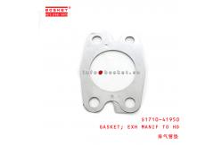 China S1710-41950 HINO E13C Exhaust Manifold To Head Gasket supplier