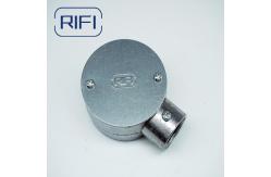 China 2 Angle Way Electrical Junction Box  3/4 Aluminum EMT Round Box supplier