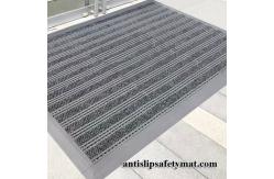 China Open Grid Anti Slip Safety Mat Sweep Dirt Resistant Walkway Matting Carpet supplier