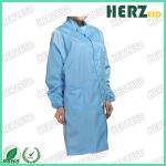 Long Sleeve ESD Protective Clothing , Anti Static Garments For Electronic Workshop for sale