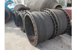 China Black Rubber Suction Hose Sand Slurry Dredging Wire Armoured Delivery 10 Inch supplier