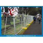 Metal Iron Chain Link Fence Temporary Fencing Panels Various Size / Color Acceptable for sale