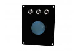 China IP67 Vandal Proof Trackball Pointing Device Backlight Wired Trackball Mouse supplier