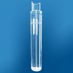 Circular Bell Mouth Quartz Apparatus Diversion Pipe for sale