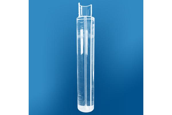 Circular Bell Mouth Quartz Apparatus Diversion Pipe