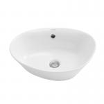 Irregular Oval Bathroom Table Top Basin No Faucet No Drainer for sale