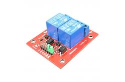 China 250VAC 30VDC Arduino 2 Relay Module Expansion Board , Control Panel supplier