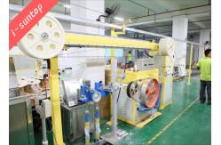 China 300mpm Cable Extrusion Machine , Polypropylene Filler Rope Wire Extruder Machine supplier