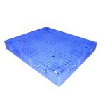 China Stackable 3500Kg Warehouse Plastic Pallet Blue 1000x1000 for sale