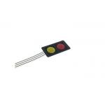 Red And Yellow Two Button Mini Membrane Switch Panel 20x40MM