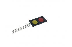 China Red And Yellow Two Button Mini Membrane Switch Panel 20x40MM supplier